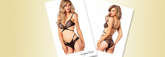 Γυναικείο Σετ Εσωρούχων Leg Avenue Leopard Lace Bra and Panty – Wild thing - Blog Sexy Εσώρουχα - E-string.gr