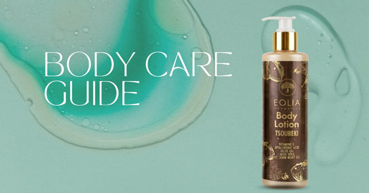 Body scrub και αφρόλουτρο Eolia για απολέπιση και καθαρισμό σώματος