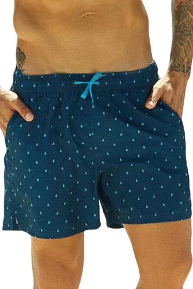 Ανδρικό Μαγιό Boxer Henderson Μπλε H-37834