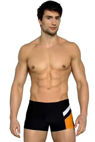 Ανδρικό Μαγιό Boxer Lorin Μαύρο L-1209-V2