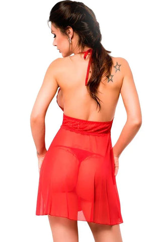 Κόκκινο babydoll Chilirose CR-4011