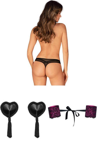 Set String, χειροπέδες και Διακοσμητικά στήθους BD021