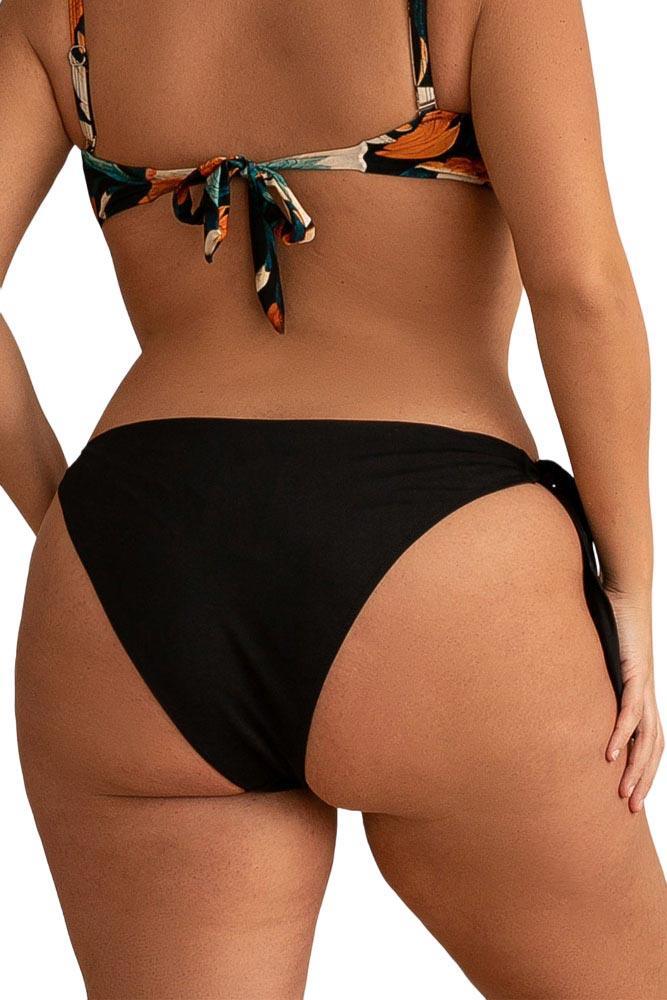 Γυναικείο Plus Size Bottom Μαγιό RockClub Μαύρο BP-1700
