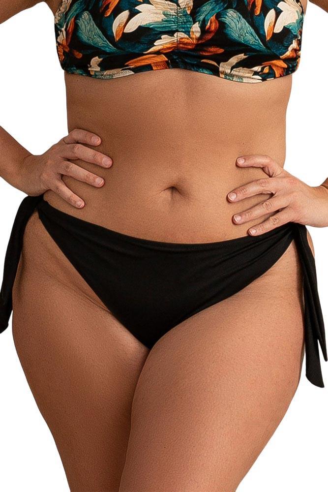 Γυναικείο Plus Size Bottom Μαγιό RockClub Μαύρο BP-1700