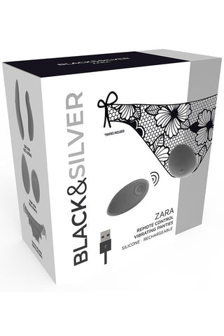 Η αυθεντική συσκευασία του Blacksilver Zara Remote Control Stimulator