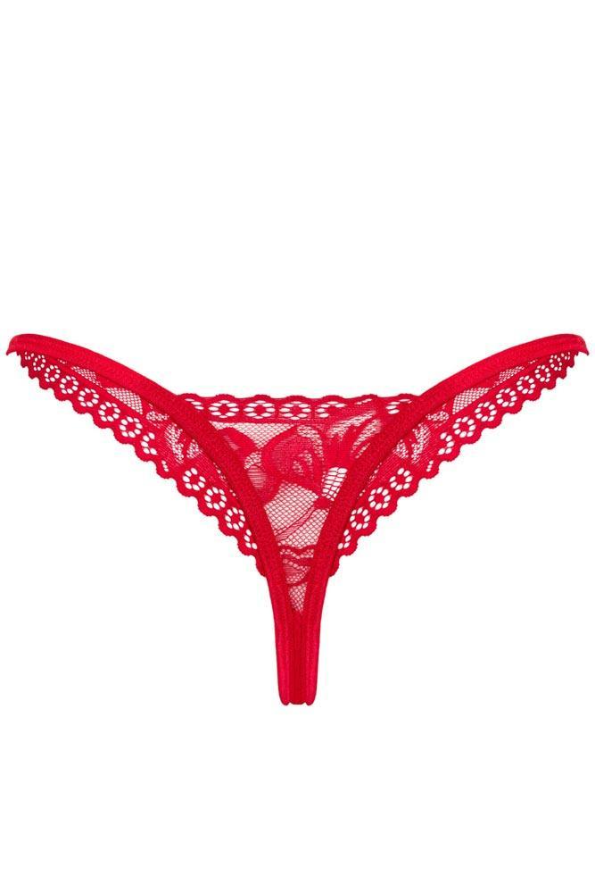 Κόκκινο String Obsessive Lacelove