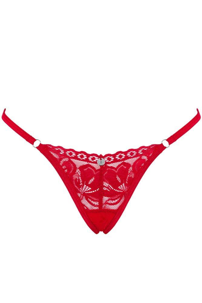 Κόκκινο String Obsessive Lacelove