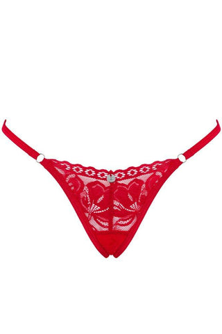 Κόκκινο String Obsessive Lacelove