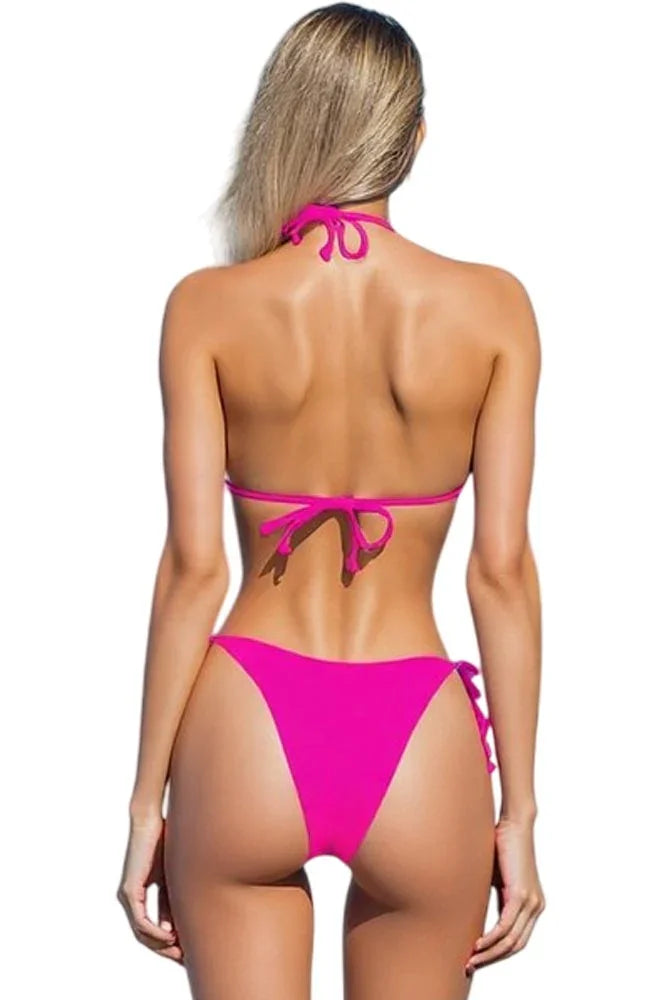 Γυναικείο Μαγιό Bikini Set Annamu Ροζ A-1086