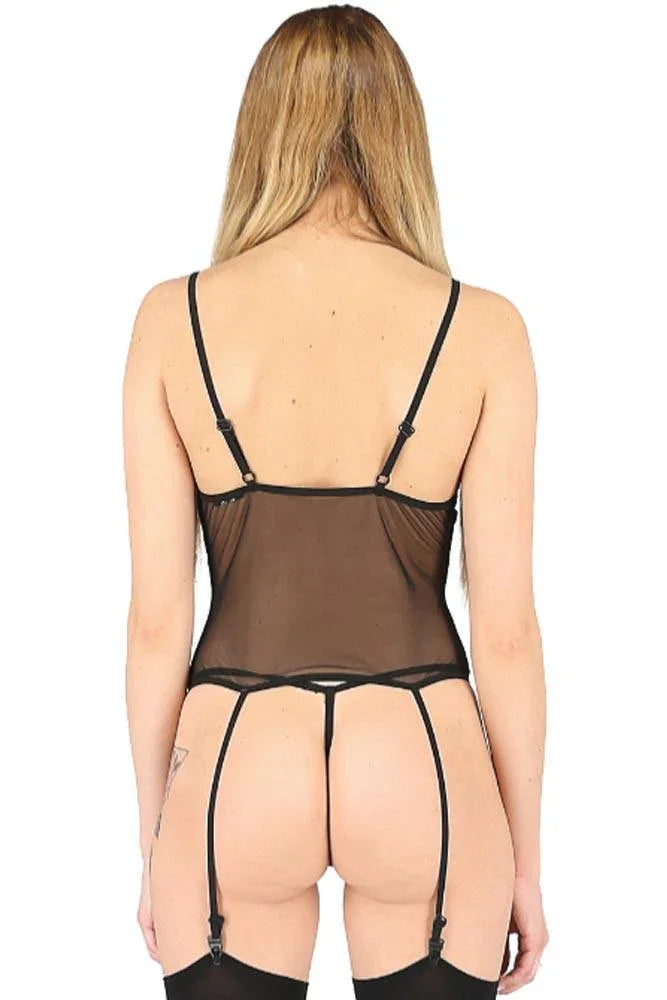 Passion - Γυναικείος Κορσές - Passion HELLEN CORSET PS0017 - E-string.gr