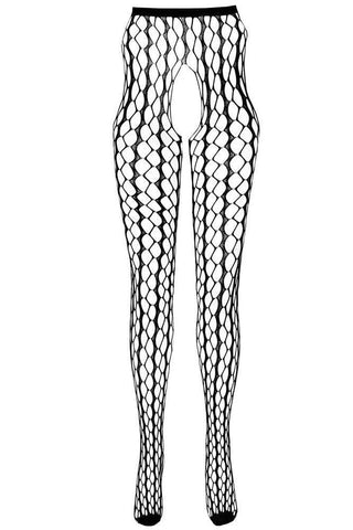 Καλσόν ζαρτιέρα Passion ECO Garter stockings Μαύρο ECOS007-Black