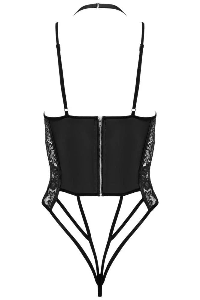 Κορμάκι Kotek Candice body Μαύρο KO-6002
