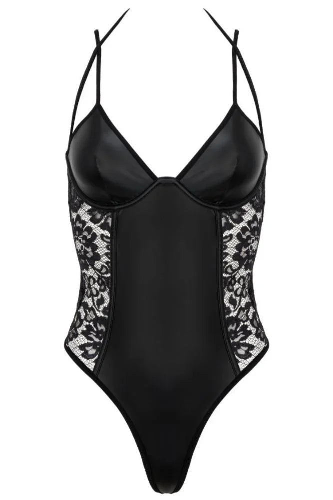 Κορμάκι Kotek Candice body Μαύρο KO-6002