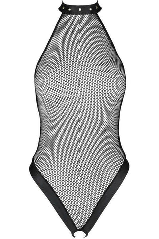Passion - Γυναικείο κορμάκι - Passion Moonlight Body Leather Μαύρο PE10459 - E-string.gr