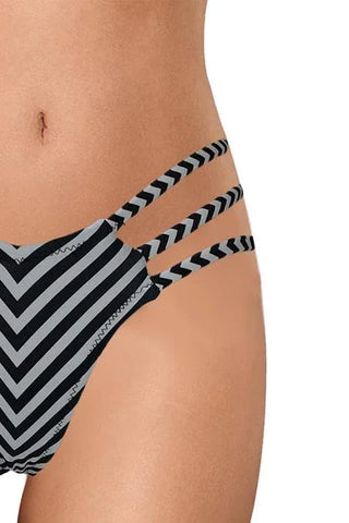 SLP - Γυναικείο Μαγιό String - Kiss Μαύρο UT-20383-Black - E-string.gr