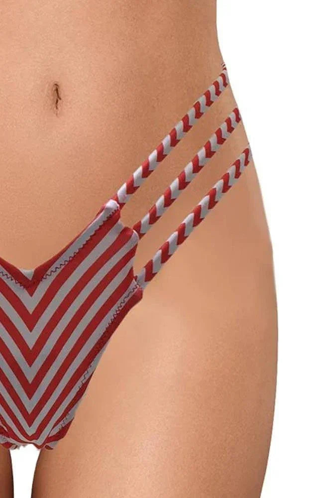 SLP - Γυναικείο Μαγιό String - Kiss Κόκκινο UT-20383-Red - E-string.gr