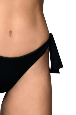Lorin - Γυναικείο Μαγιό Δετό - Lorin Μαύρο L-8016 - E-string.gr