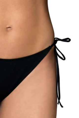 Lorin - Γυναικείο Μαγιό Δετό - Lorin Μαύρο L-8017 - E-string.gr