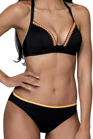 Lorin - Γυναικείο Μαγιό - Μπικίνι Lorin Μαύρο L-2278 - E-string.gr