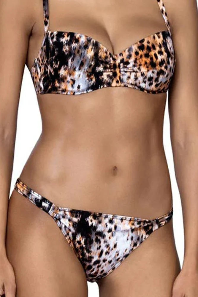 Lorin - Γυναικείο Μαγιό - Μπικίνι Lorin Λεοπαρ L-2302 - E-string.gr