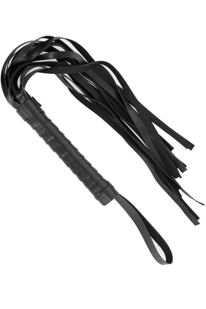 Μαστίγιο Intense Fetish Vegan Leather Μαύρο D-236014