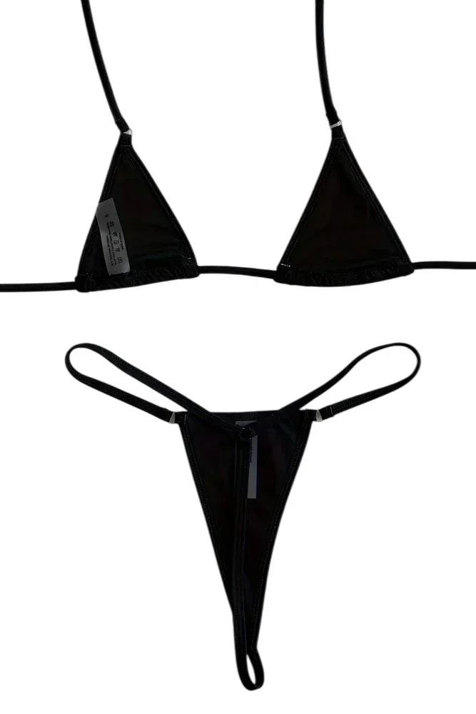 Μαύρο Μικροσκοπικό Μπικίνι Micro Bikini – Απόλυτα Sexy, Απόλυτα Εσύ!