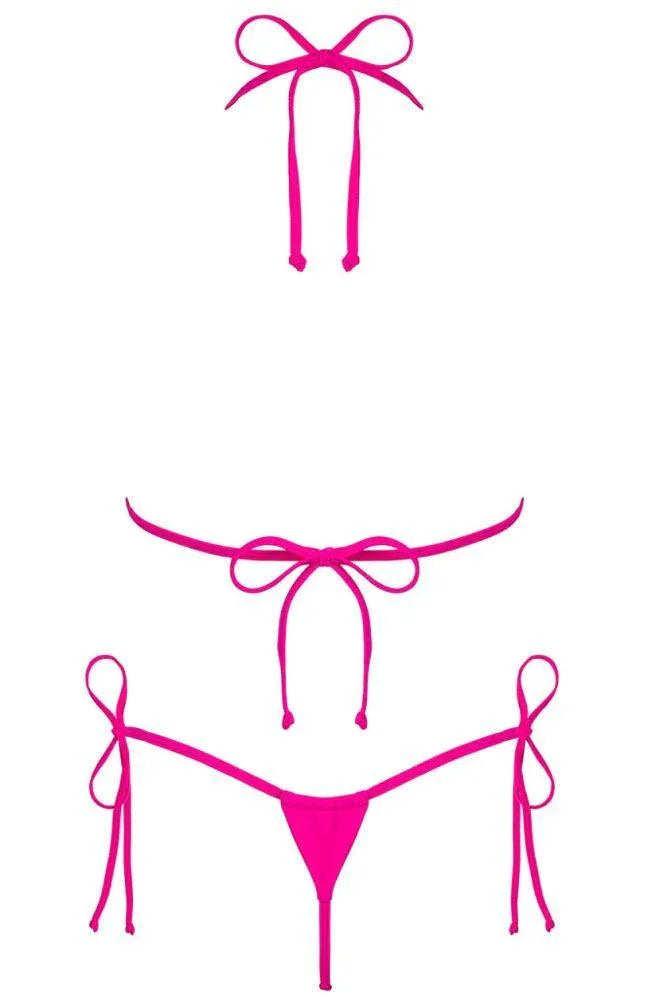 Obsessive - Γυναικείο Micro - Μπικίνι Obsessive Bella Vista Ροζ OB5843 - E-string.gr