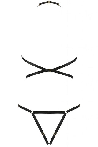 Harness Κορμάκι Passion Ivena Μαύρο PS-IVENA