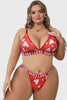 Video for Γυναικείο Set Plus Size Annamu Κόκκινο A-1042