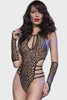 Video for Γυναικείο κορμάκι - Chilirose Leo Body with Adjustable String and Gloves Λεοπαρ CR-4420
