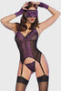 Video for Γυναικείος κορσές Chilirose Corset Μαύρος Μωβ CR-4688-P