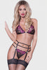 Video for Γυναικείο σετ εσωρούχων - Chilirose Sexy 4-pcs Set Μαύρο CR-4351
