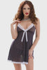 Video for Γυναικείο Babydoll Chilirose Μαύρο Λευκό CR-4459