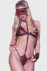 Video for Γυναικείο κορμάκι και σετ εσωρούχων - Chilirose Sexy 4-pcs Body Μαύρο CR-4353