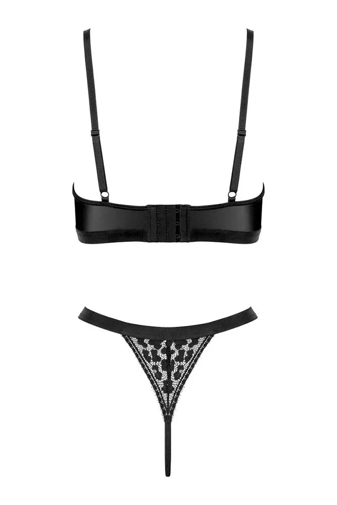 Σετ εσωρούχων Kotek 2-pcs set Μαύρο TP100
