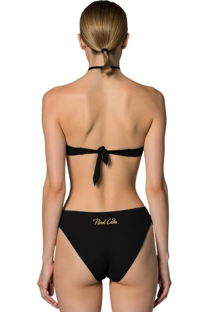Γυναικείο Μαγιό Strapless Ολόσωμο RockClubn Μαύρο BP-1171