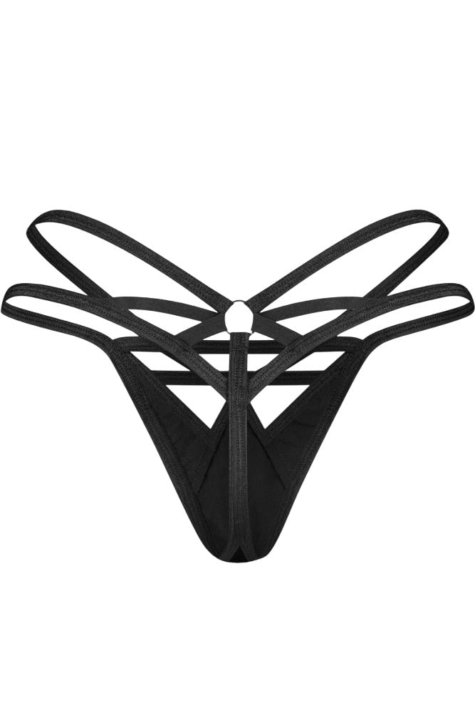Εσώρουχο Obsessive Keira Lise thong Μαύρο OB5505