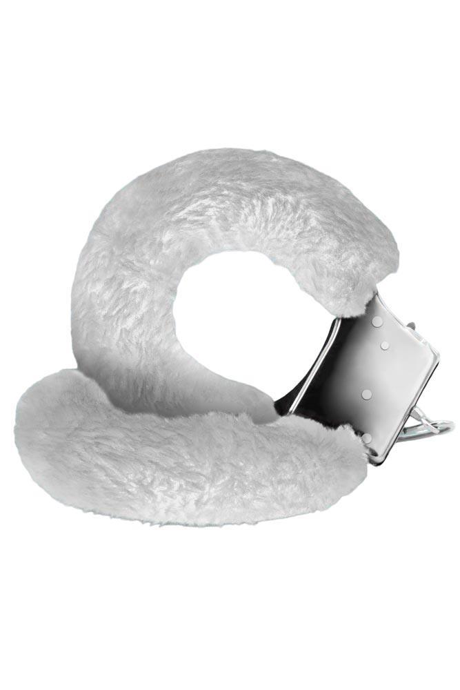 Ouch! - Χειροπέδες - Furry Biginners Handcuffs Λευκές S4F03032