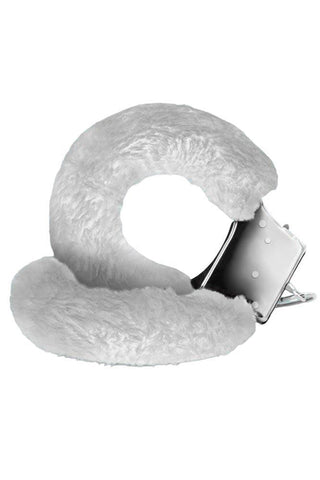 Ouch! - Χειροπέδες - Furry Biginners Handcuffs Λευκές S4F03032