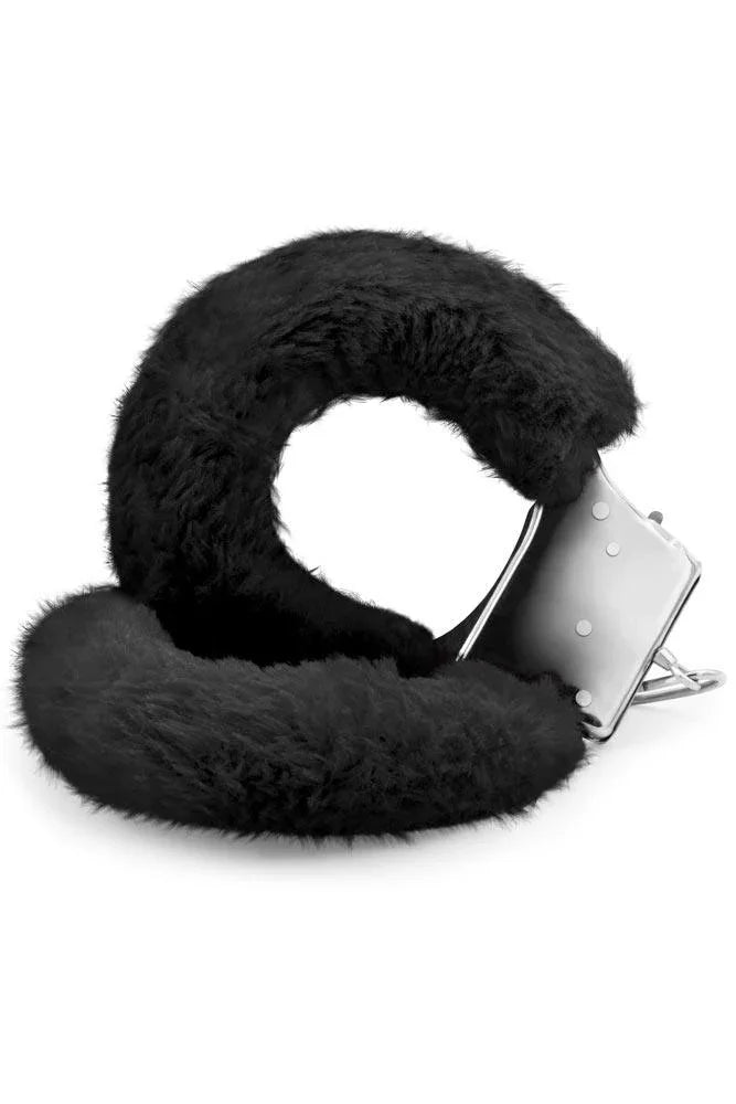 Ouch! - Χειροπέδες - Furry Biginners Handcuffs Μαύρες S4F03030