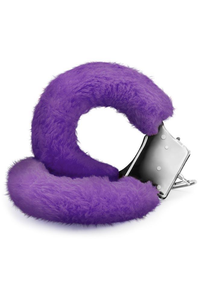 Ouch! - Χειροπέδες - Furry Biginners Handcuffs Μωβ S4F03029 