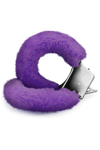 Ouch! - Χειροπέδες - Furry Biginners Handcuffs Μωβ S4F03029 