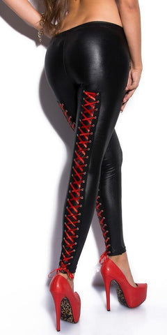 KouCla - Κολάν - Sexy leggings Slp-18256-Black - E-string.gr