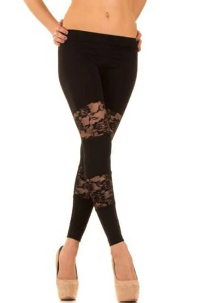 KouCla - Καλσόν - Κολάν Black Leggings BF93185 - E-string.gr