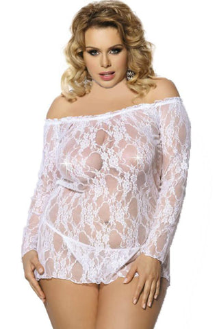 Anais - PLUS SIZE Babydoll - AS Cobayo AS10015 - E-string.gr