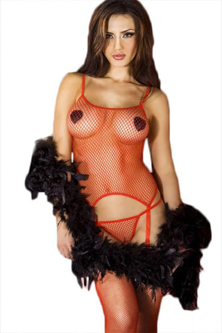 Chilirose - Γυναικείο σετ - Chilirose Complete Erotic Set Red CR-3307 - E-string.gr