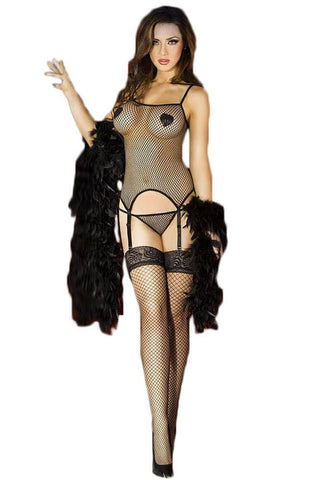Chilirose - Γυναικείο σετ - Chilirose Complete Erotic Set Black CR-3307 - E-string.gr