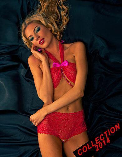 Fearless & Fun - Σετ εσωρούχων - Halter Top and High Waist Breafs Set FAF-H146 - E-string.gr