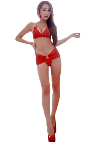 AnnaMu - Γυναικείο σετ εσωρούχων - Mei Lai Woman Set 30068 - E-string.gr