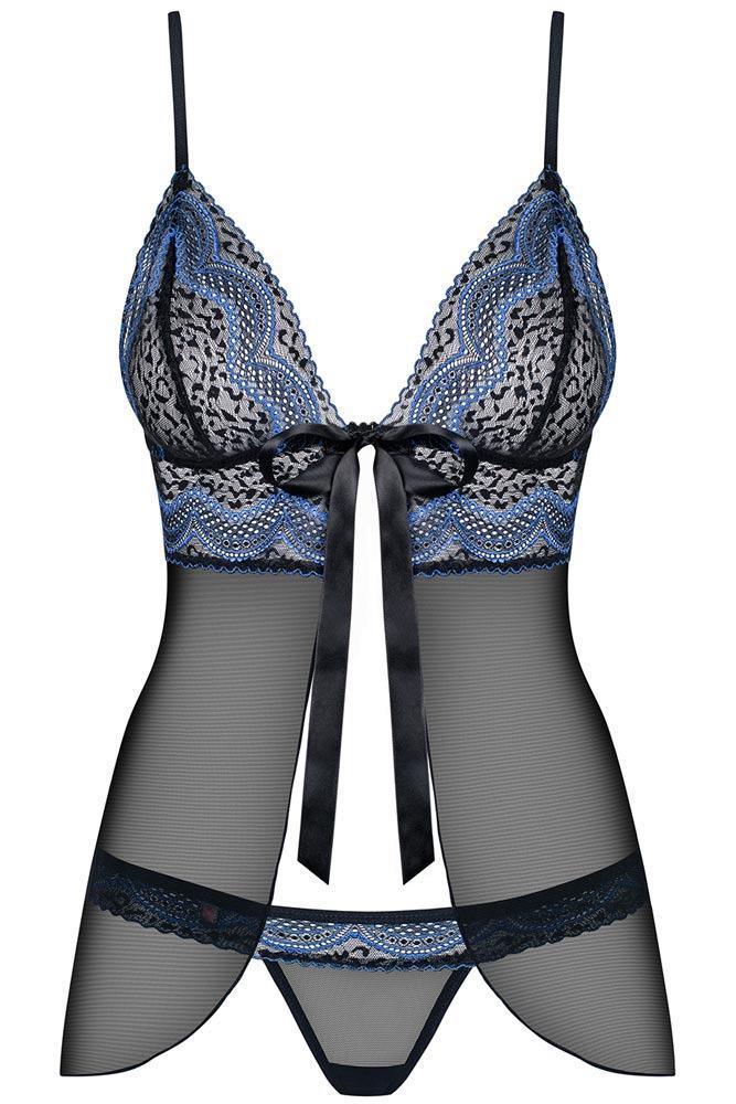 Obsessive - Γυναικείο Babydoll - OBSESSIVE 844 BABYDOLL AND PANTIES OB4831 - E-string.gr